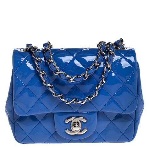 chanel blue bag|chanel blue flap bag.